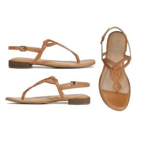 🆕 Naturalizer Soul Ready woven leather san…